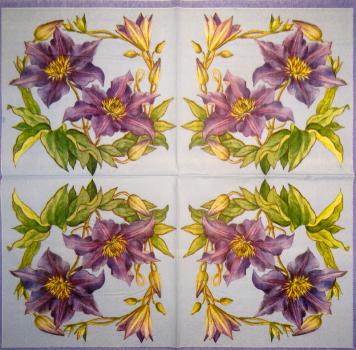 191 Flowers Others - 3-ply - 35x35 cm